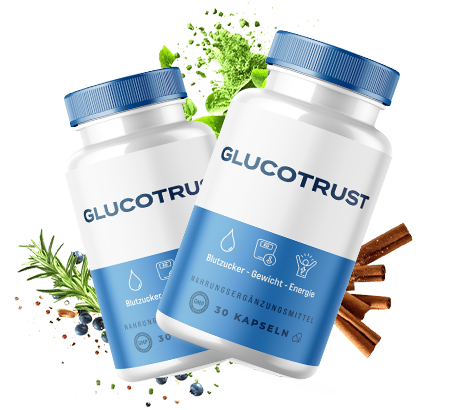 GlucoTrust Nahrungsergänzungsmittel zur Unterstützung des Blutzuckerspiegels